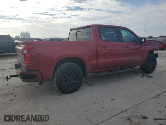 2024 Chevrolet Silverado 1500 RST with VIN 1GCPADED6RZ344276, listed as a Copart auction lot 43769945 with 4,708 mi miles and Salvage Title. Bid and sale history available at carsss.com. Image 3.