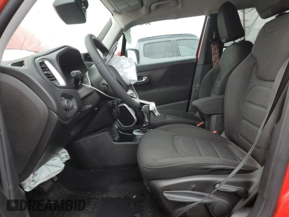 2021 Jeep Renegade Latitude z VIN ZACNJCBBXMPN11991, wystawiony jako Copart lot #48819935 z przebiegiem 43 784 mil mil oraz Szkoda całkowita • Salvage title. Historia ofert i sprzedaży dostępna na DreamBid. Obrazek 7.