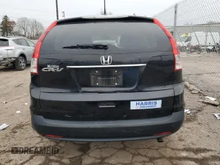 2012 Honda CR-V EX-L with VIN 2HKRM3H73CH511787, listed as a Copart auction lot 45417255 with 101,329 mi miles and Salvage Title. Bid and sale history available at carsss.com. Image 6.