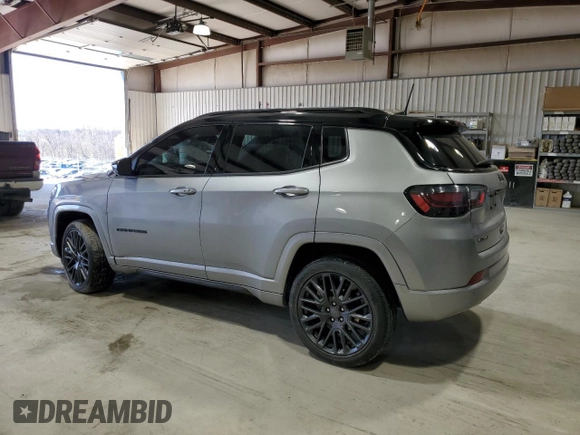 2023 Jeep Compass Limited with VIN 3C4NJDCN9PT558993, listed as a Copart auction lot 52406175 with 10,574 mi miles and Salvage Title. Bid and sale history available at carsss.com. Image 2.