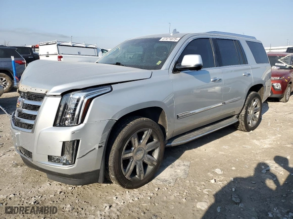 2016 Cadillac Escalade Luxury Collection with VIN 1GYS4BKJ3GR119546, listed as a Copart auction lot 47471075 with 94,715 mi miles and Salvage Title. Bid and sale history available at carsss.com. Image 1.