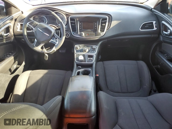 2015 Chrysler 200 Limited with VIN 1C3CCCAB9FN697691, listed as a Copart auction lot 51967435 with 138,964 mi miles and Salvage Title. Bid and sale history available at DreamBid. Image 8.