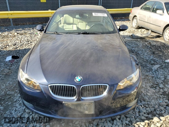 2009 BMW 3 Series 328i with VIN WBAWR33519P460486, listed as a Copart auction lot 86271704 with 108,247 mi miles and Salvage title. Bid and sale history available at DreamBid. Image 5.