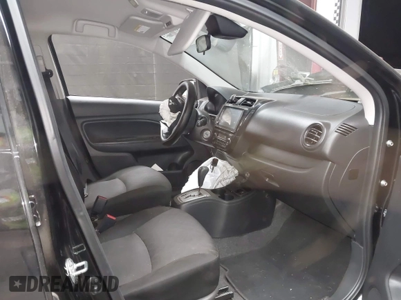 2021 Mitsubishi Mirage ES z VIN ML32AUHJ0MH014047, wystawiony jako IAAI lot #41944723 z przebiegiem 68 452 mil mil oraz . Historia ofert i sprzedaży dostępna na DreamBid. Obrazek 5.