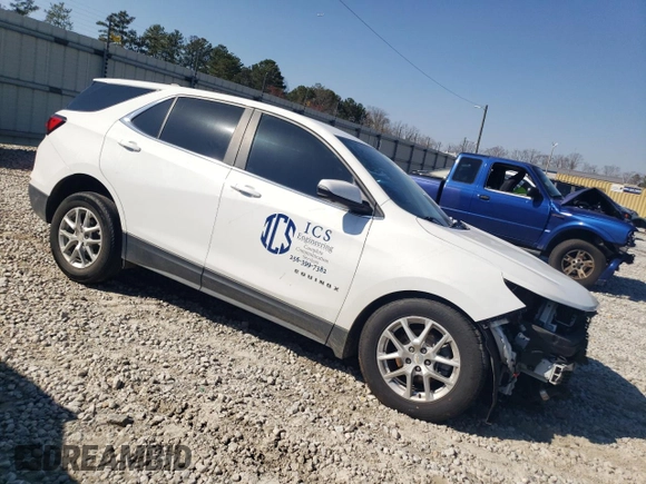 2023 Chevrolet Equinox LT with VIN 3GNAXKEG6PS140114, listed as a Copart auction lot 48392985 with 67,291 mi miles and Salvage Title. Bid and sale history available at carsss.com. Image 4.