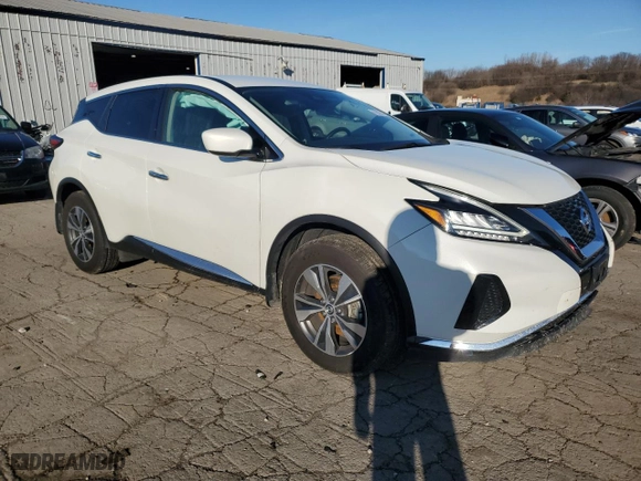 2022 Nissan Murano S with VIN 5N1AZ2AS8NC129126, listed as a Copart auction lot 86288094 with 60,496 mi miles and Salvage Title. Bid and sale history available at carsss.com. Image 4.