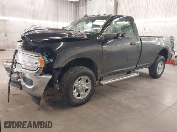 2024 Ram 2500 Tradesman with VIN 3C6MR5AJ8RG298602, listed as a IAAI auction lot 41840332 with 4,049 mi miles and . Bid and sale history available at DreamBid. Image 2.