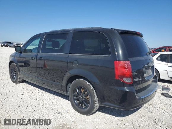 2019 Dodge Grand Caravan GT with VIN 2C4RDGEG2KR694788, listed as a Copart auction lot 48361445 with 112,872 mi miles and Salvage Title. Bid and sale history available at DreamBid. Image 2.