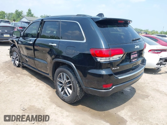 2020 Jeep Grand Cherokee Limited X z VIN 1C4RJFBG1LC243885, wystawiony jako IAAI lot #42340686 z przebiegiem 54 359 mil mil oraz . Historia ofert i sprzedaży dostępna na DreamBid. Obrazek 3.