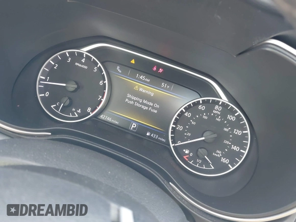 2017 Nissan Maxima SR with VIN 1N4AA6APXHC455227, listed as a IAAI auction lot 41697872 with 42,746 mi miles and . Bid and sale history available at DreamBid. Image 7.