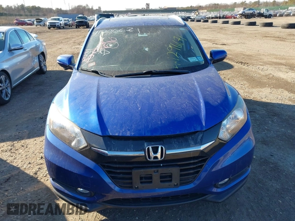 2018 Honda HR-V EX-L Navi with VIN 3CZRU6H74JM705814, listed as a IAAI auction lot 41296671 with 56,702 mi miles. Bid and sale history available at carsss.com. Image 12.