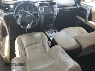 2014 Toyota 4Runner SR5 with VIN JTEZU5JR1E5077178, listed as a Copart auction lot 62014135 with 312,751 mi miles and Salvage title. Bid and sale history available at DreamBid. Image 8.
