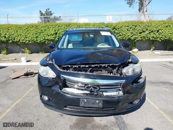 2013 Infiniti JX35 with VIN 5N1AL0MM9DC301309, listed as a IAAI auction lot 41872107 with NaN miles. Bid and sale history available at carsss.com. Image 12.