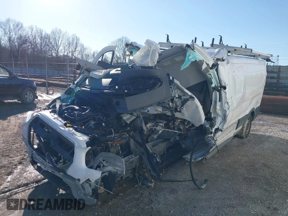 2023 Ford Transit Cargo with VIN 1FTBR1Y83PKA35032, listed as a IAAI auction lot 41439789 with Not Provided miles and . Bid and sale history available at DreamBid. Image 2.