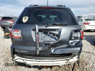 2013 GMC Acadia SLT with VIN 1GKKRSKD2DJ148987, listed as a Copart auction lot 52201795 with 201,842 mi miles and Salvage Title. Bid and sale history available at carsss.com. Image 6.