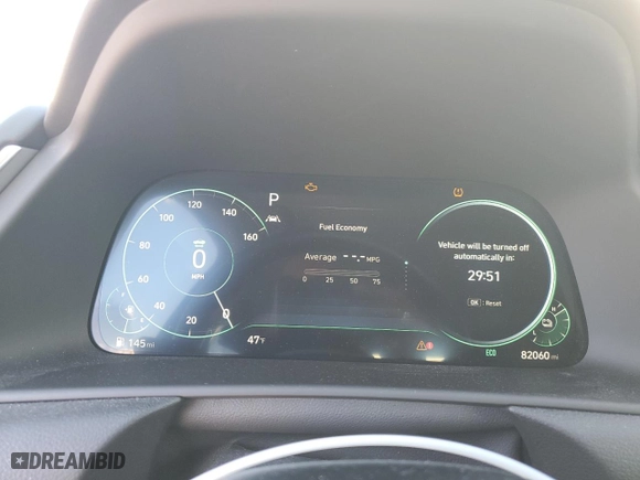 2021 Hyundai Sonata Hybrid Limited with VIN KMHL54JJ5MA032614, listed as a Copart auction lot 80052514 with 82,060 mi miles and Salvage Title. Bid and sale history available at carsss.com. Image 9.
