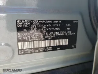 2019 Toyota RAV4 XLE Premium with VIN 2T3C1RFV8KC031028, listed as a Copart auction lot 47184755 with 44,600 mi miles and Salvage Title. Bid and sale history available at carsss.com. Image 13.