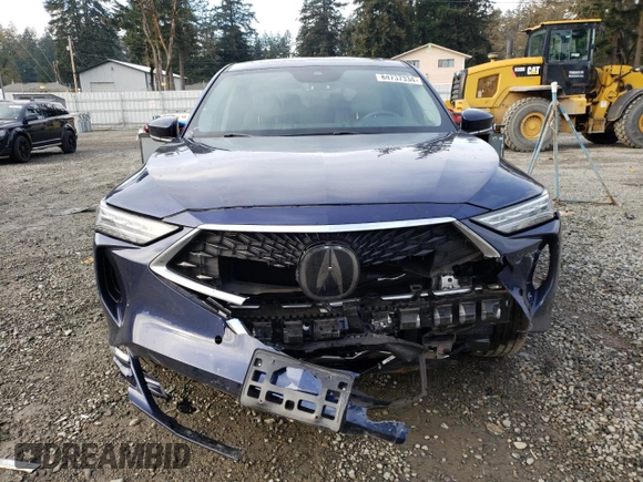 2023 Acura MDX w/Technology Package with VIN 5J8YE1H46PL040949, listed as a Copart auction lot 84737334 with 28,327 mi miles and Salvage Title. Bid and sale history available at carsss.com. Image 5.