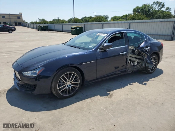 2020 Maserati Ghibli with VIN ZAM57XSA7L1351742, listed as a Copart auction lot 59036294 with NaN miles and Salvage Title. Bid and sale history available at carsss.com. Image 1.