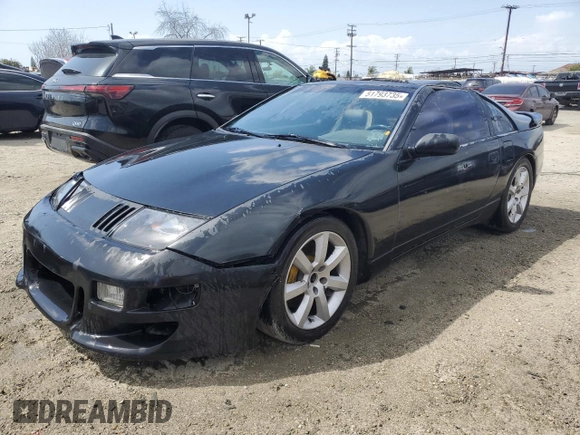 1991 Nissan 300ZX z VIN JN1CZ24H0MX504269, wystawiony jako Copart lot #51793735 z przebiegiem 103 858 mil mil oraz Czysty tytuł • Clean title. Historia ofert i sprzedaży dostępna na DreamBid. Obrazek 1.