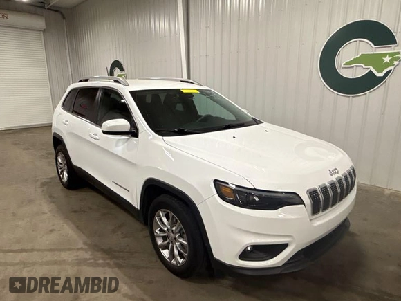 2021 Jeep Cherokee Altitude with VIN 1C4PJLLB8MD217837, listed as a IAAI auction lot 42147040 with 80,645 mi miles. Bid and sale history available at carsss.com. Image 1.
