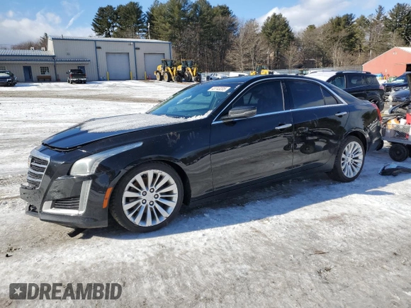 2016 Cadillac CTS Luxury Collection AWD with VIN 1G6AX5SX7G0135996, listed as a Copart auction lot 43743205 with Not Provided miles and Salvage Title. Bid and sale history available at DreamBid. Image 1.