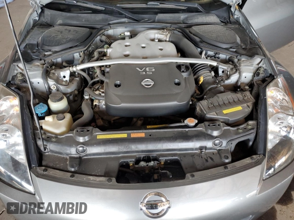 2005 Nissan 350Z Touring with VIN JN1AZ36A45M752783, listed as a Copart auction lot 52625065 with 56,385 mi miles and Clean title. Bid and sale history available at DreamBid. Image 11.