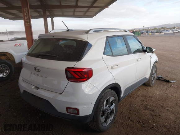 2023 Hyundai Venue SEL with VIN KMHRC8A38PU215372, listed as a IAAI auction lot 41515500 with 65,685 mi miles and . Bid and sale history available at DreamBid. Image 4.