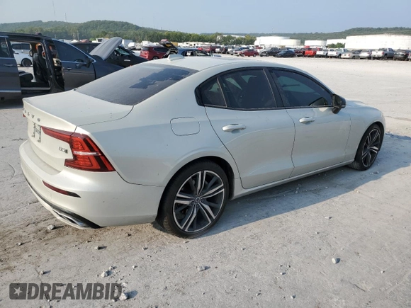 2022 Volvo S60 Ultimate Dark Theme with VIN 7JRL12TM4NG165781, listed as a Copart auction lot 66046803 with 15,059 mi miles and . Bid and sale history available at DreamBid. Image 3.
