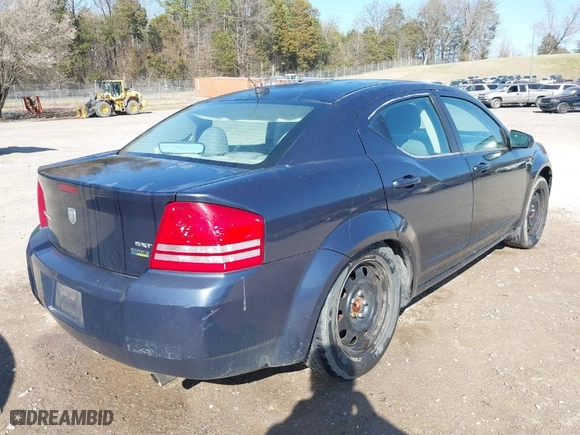 2008 Dodge Avenger SXT with VIN 1B3LC56R08N198604, listed as a IAAI auction lot 41763089 with 226,215 mi miles. Bid and sale history available at carsss.com. Image 4.