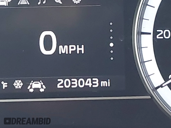2018 Kia Niro EX with VIN KNDCC3LC5J5119050, listed as a IAAI auction lot 41676002 with 203,043 mi miles. Bid and sale history available at carsss.com. Image 15.