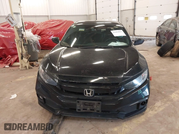 2019 Honda Civic Sport with VIN 19XFC2F89KE206213, listed as a IAAI auction lot 41804863 with 76,052 mi miles and . Bid and sale history available at DreamBid. Image 13.