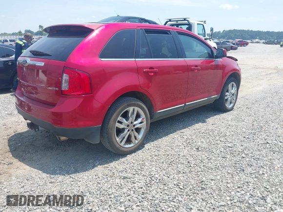 2011 Ford Edge Limited with VIN 2FMDK3KC4BBA49851, listed as a IAAI auction lot 42341912 with 165,000 mi miles and . Bid and sale history available at DreamBid. Image 4.