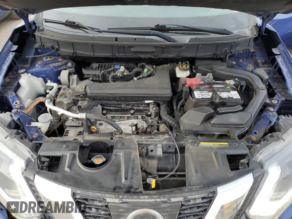 2017 Nissan Rogue SV with VIN KNMAT2MV5HP584962, listed as a Copart auction lot 54018135 with 161,143 mi miles and Clean Title. Bid and sale history available at carsss.com. Image 12.