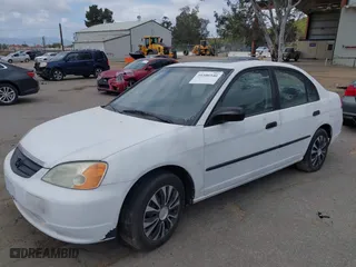 2002 Honda Civic EX with VIN 1HGES26812L071980, listed as a IAAI auction lot 39200340 with 160,563 mi miles. Bid and sale history available at carsss.com. Image 2.
