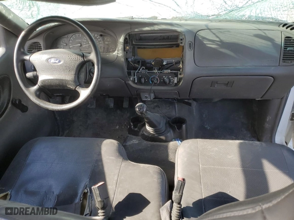 2002 Ford Ranger XL with VIN 1FTYR10D42TA78431, listed as a Copart auction lot 42124085 with 243,258 mi miles and Salvage Title. Bid and sale history available at carsss.com. Image 8.
