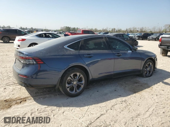 2024 Honda Accord EX-L with VIN 1HGCY2F66RA009355, listed as a Copart auction lot 48944285 with 44,996 mi miles and Clean title. Bid and sale history available at DreamBid. Image 3.