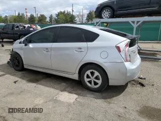 2013 Toyota Prius One with VIN JTDKN3DU0D5586264, listed as a Copart auction lot 55072005 with 105,115 mi miles and Salvage Title. Bid and sale history available at DreamBid. Image 2.