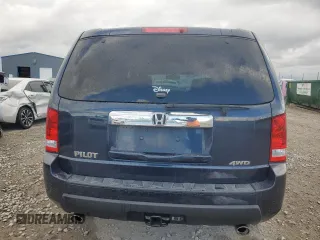 2011 Honda Pilot EX-L with VIN 5FNYF4H67BB103390, listed as a Copart auction lot 47647255 with 119,018 mi miles and Salvage Title. Bid and sale history available at carsss.com. Image 6.