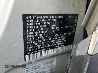 2013 Volkswagen Tiguan SE с VIN WVGBV7AXXDW548780, выставлен на аукционе Copart как лот 55157985 с пробегом 92 767 миль миль и Списание • Salvage title. История ставок и продаж доступна на DreamBid. Изображение 14.