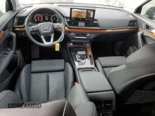 2024 Audi Q5 Prestige with VIN WA1CBAFY5R2026826, listed as a Copart auction lot 44320035 with 7,496 mi miles and Salvage Title. Bid and sale history available at carsss.com. Image 8.