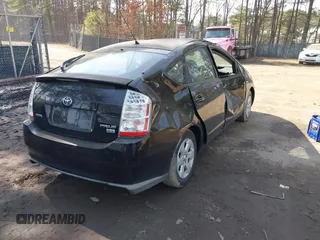 2009 Toyota Prius with VIN JTDKB20U493508985, listed as a IAAI auction lot 41675758 with 96,738 mi miles. Bid and sale history available at carsss.com. Image 4.