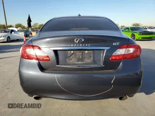 2011 Infiniti M37 with VIN JN1BY1AP8BM322399, listed as a Copart auction lot 81765864 with 107,444 mi miles and Salvage Title. Bid and sale history available at carsss.com. Image 6.