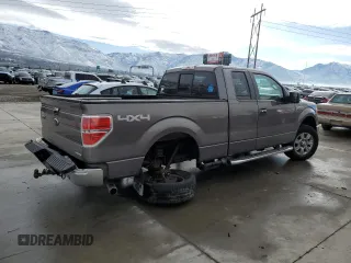 2012 Ford F-150 XL with VIN 1FTFX1EF1CFC58120, listed as a Copart auction lot 46493245 with 174,596 mi miles and Salvage Title. Bid and sale history available at carsss.com. Image 3.