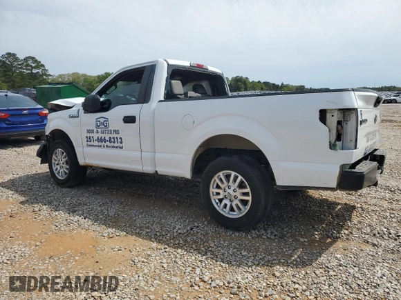 2017 Ford F-150 XL with VIN 1FTMF1C88HFC79214, listed as a Copart auction lot 50723685 with Not provided miles and Salvage title. Bid and sale history available at DreamBid. Image 2.