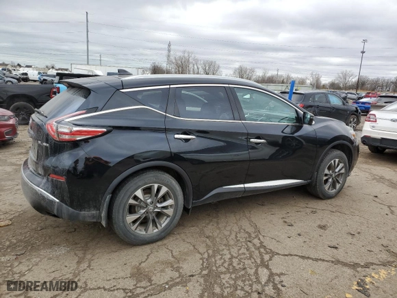 2018 Nissan Murano Platinum with VIN 5N1AZ2MH5JN131592, listed as a Copart auction lot 47310795 with 104,879 mi miles and Clean Title. Bid and sale history available at carsss.com. Image 3.