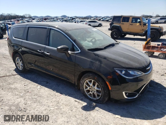 2020 Chrysler Pacifica Touring with VIN 2C4RC1FG7LR159407, listed as a Copart auction lot 49590795 with 87,337 mi miles and Salvage title. Bid and sale history available at DreamBid. Image 4.