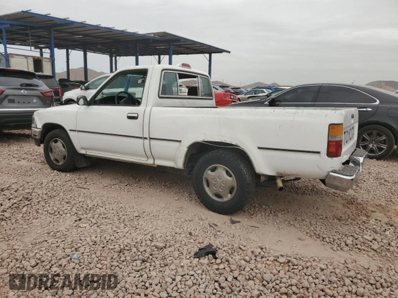 1994 Toyota Pickup DX with VIN JT4RN81P7R5177681, listed as a Copart auction lot 44344655 with 31,857 mi miles and Salvage title. Bid and sale history available at DreamBid. Image 2.