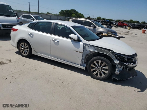 2017 Kia Optima LX with VIN 5XXGT4L36HG161336, listed as a Copart auction lot 51991925 with 87,640 mi miles and Salvage Title. Bid and sale history available at carsss.com. Image 4.