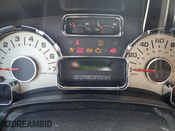 2008 Ford Expedition Max SSV z VIN 1FMFK165X8LA37334, wystawiony jako Copart lot #59899775 z przebiegiem 145 342 mil mil oraz Szkoda całkowita • Salvage title. Historia ofert i sprzedaży dostępna na DreamBid. Obrazek 9.